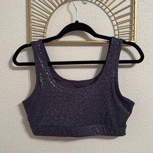 Zyia Rainbow Leopard Sports Bra